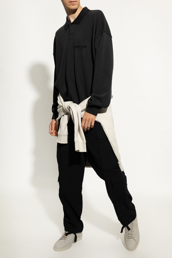 Black Polo sweatshirt Fear Of God Essentials - Vitkac Canada